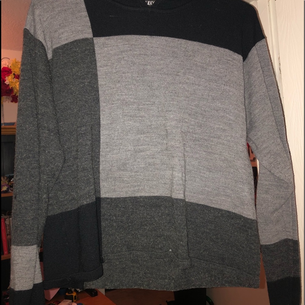 Geometrical hoodie